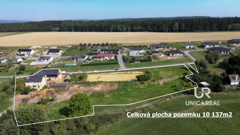 Prodej zemědělské usedlosti Kamenná Horka u Svitav, Z.P.: 860m2, C.P.: 10.137m2