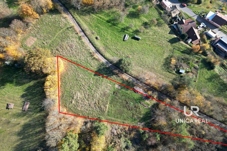 Stavební pozemek-jižní svah 2184 m² na klidném místě, Letovice, okres Blansko