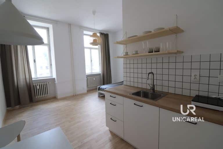 Pronájem bytu 1+kk, ul. Koliště , Brno-střed