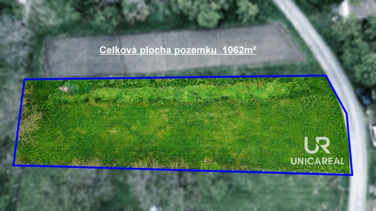 Prodej pozemku 1162 m², Rajhrad, okres Brno – venkov