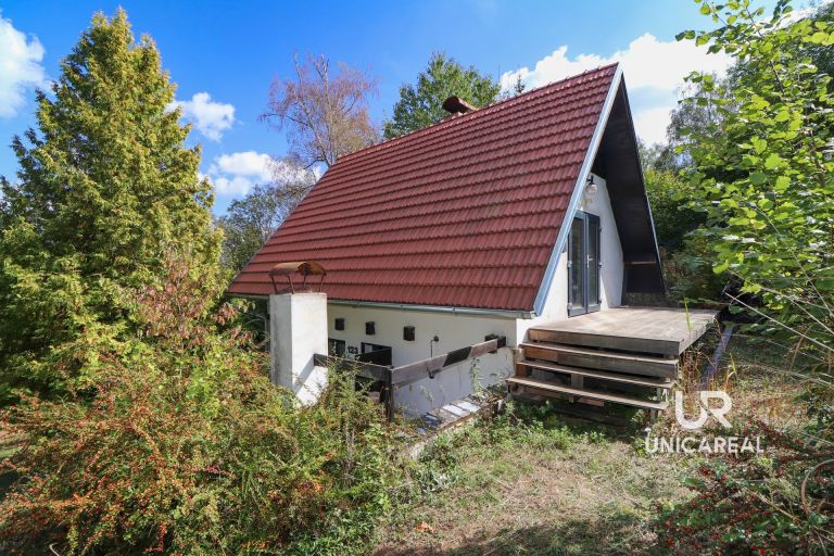 Prodej chaty k celoročnímu bydlení včetně stavebního pozemku na chatu, Březina u Tišnova, vlastní pozemky 1 790 m2